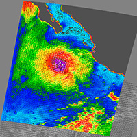 Hurricane Javier (Source: NASA/JPL) Hurricane Javier (Source: NASA/JPL)