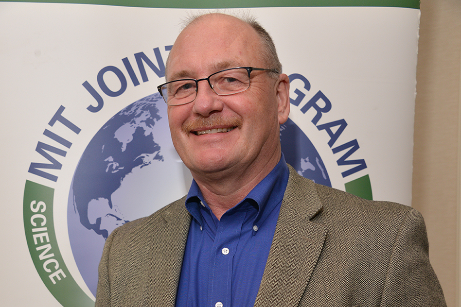 Photo: John Reilly and his colleagues in the MIT Joint Program on the Science and Policy of Global Change used a comprehensive set of linked models to demonstrate how dramatically the world’s energy system needs to change—within the next few decades—to prevent excessive global warming by 2100. Source: Dimonika Bray, MIT John_Reilly_WEB.jpg