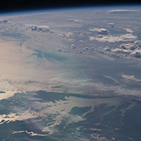Space Station view of the Chesapeake Bay (Source: NASA)