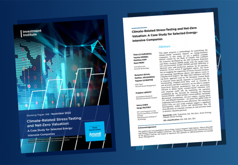 Joint Amundi/MIT Joint Program research paper connects long-term climate scenarios with corresponding financial impacts at the company level (Source: Amundi) Amundi_JP_RPT_WEB.png