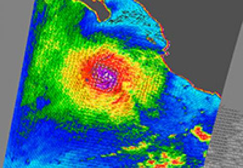 Hurricane Javier (Source: NASA/JPL)