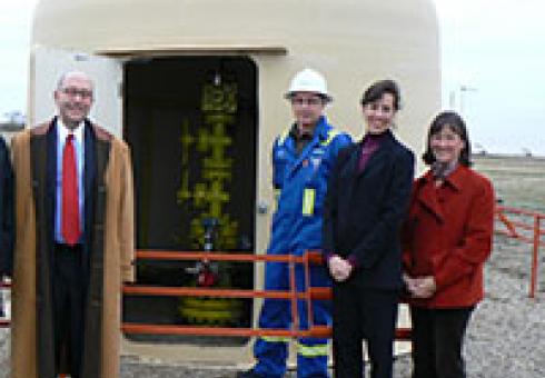 Shell Quest Carbon capture facility, Fort Saskatchewan (Source: Pembina Institute)
