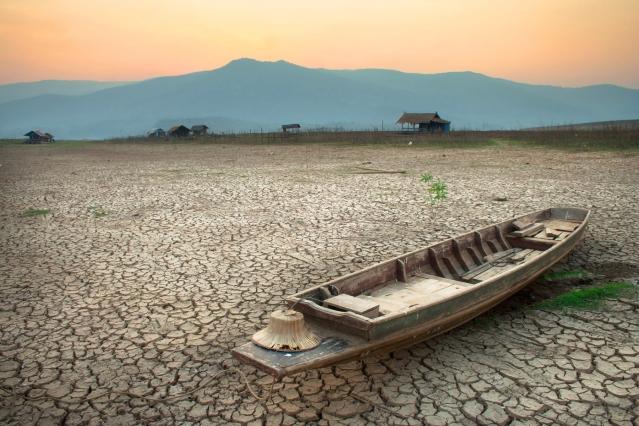 "Is the obligation to act on climate change a matter of distributive justice, restitution, or insurance against catastrophe? Which should be our focus? These questions bridge theory and practice, moral principle and political strategy," says philosopher Kieran Setiya. "I want my MIT students to think about ethics beyond the limits of problem-solving, to explore not just the demands of morality but ideals of human flourishing." Photo: Shutterstock 1800x1200_boat-in-drought-shutterstock_248135746 copy.jpg
