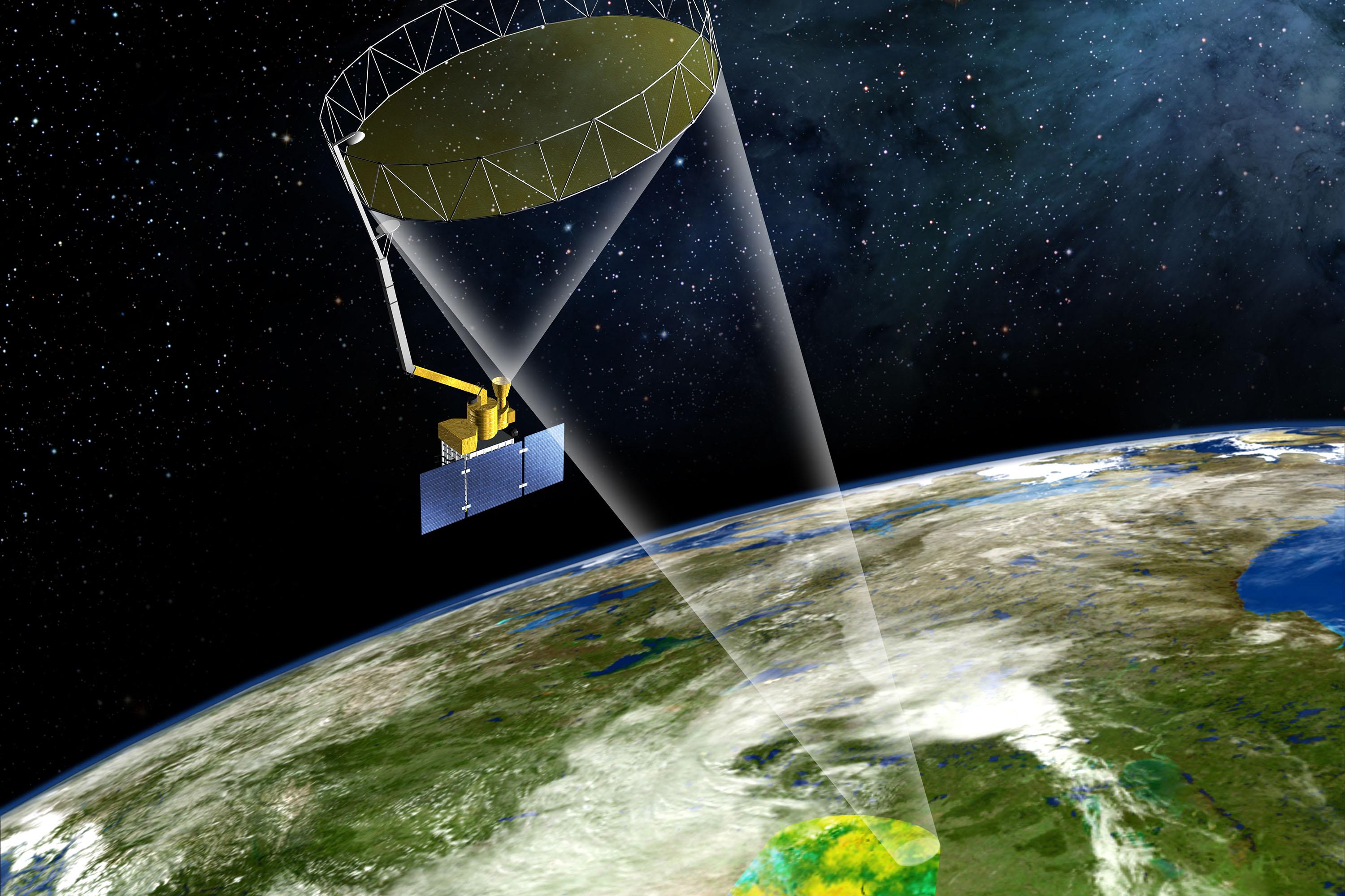 The SMAP observations are providing an unprecedented level of detailed, worldwide information on the amount of water in those top 2 inches (5 centimeters) of soil, collected globally every two to three days. Image: NASA/JPL-Caltech MIT-SMAP-Press_Small.jpg